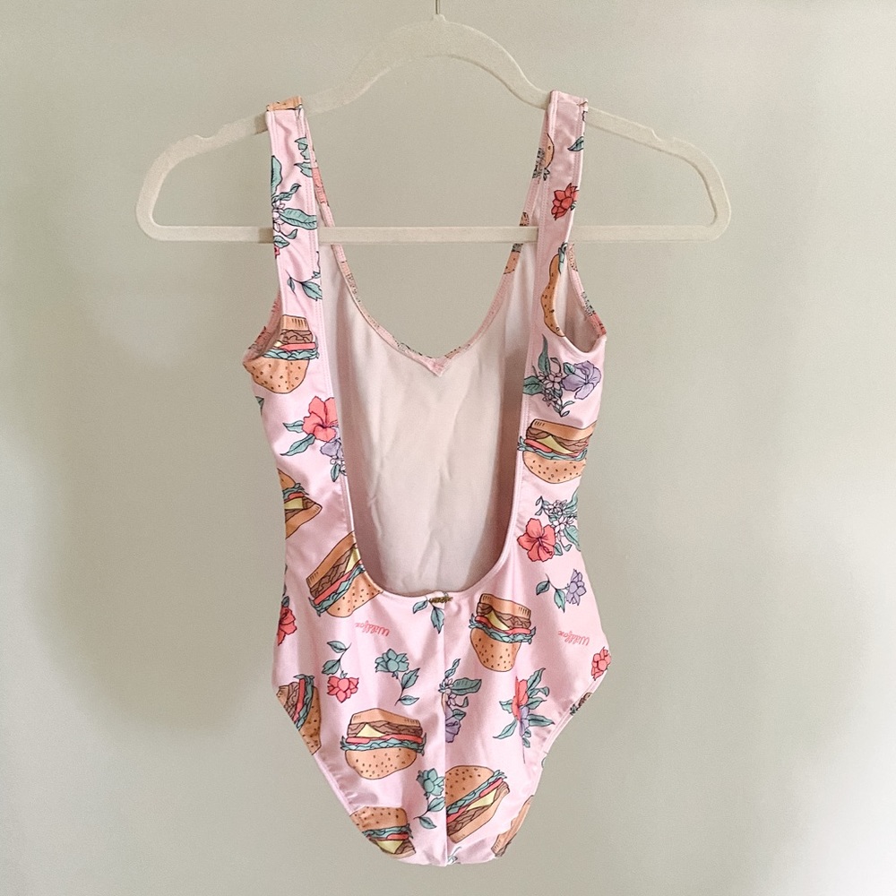 Wildfox Cheeseburger in Paradise Onepiece Swimsuit